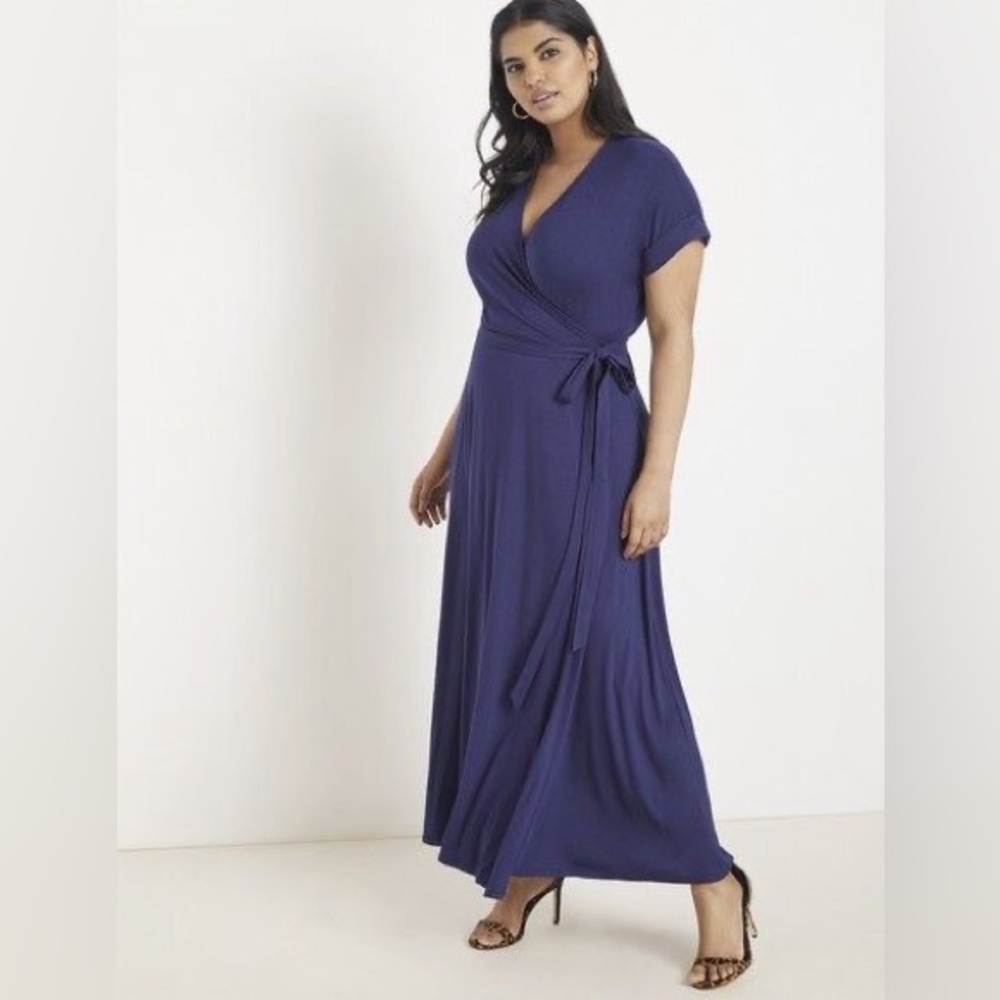 Eloquii - Maxi Wrap Dress - US 24